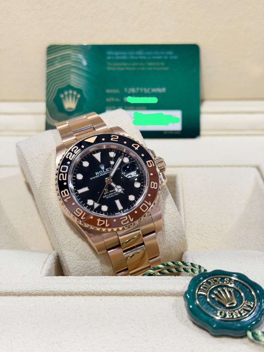 Rolex GMT-Master II "Root Beer" 126715CHNR, 2021