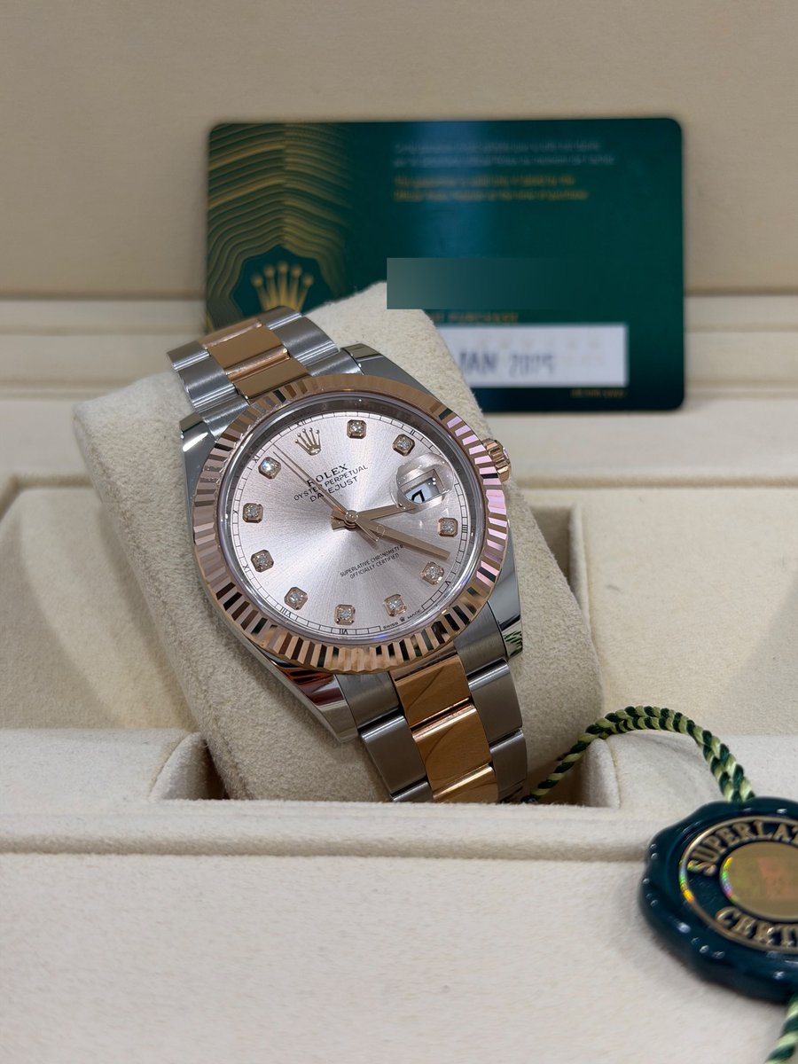 Rolex Datejust 41 126331, Sundust diamond