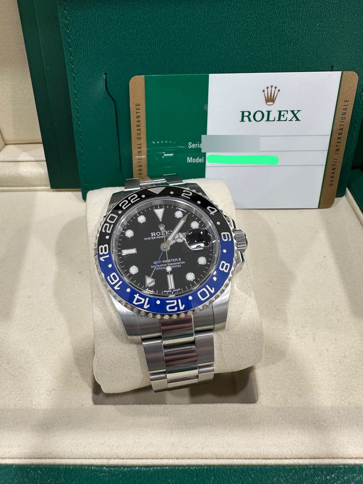 Rolex GMT-Master II "Batman" 116710BLNR