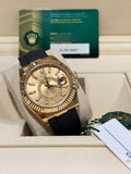 Rolex Sky-Dweller 42 Oysterflex, champagne